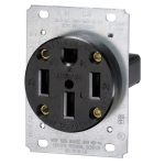 CONTACTO ESTUFA 50A 250V 4 TERMINALES
