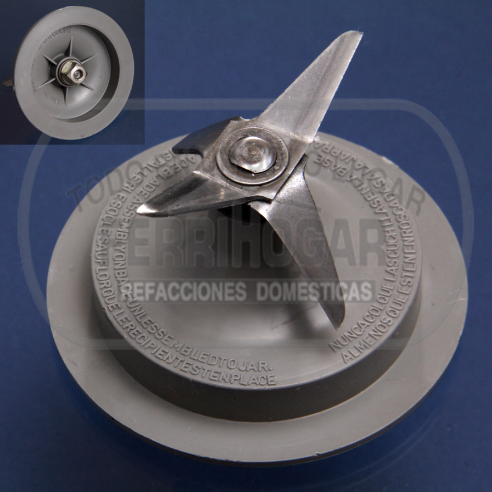 CUCHILLA BLACK AND DECKER GRANDE CON CUADRO