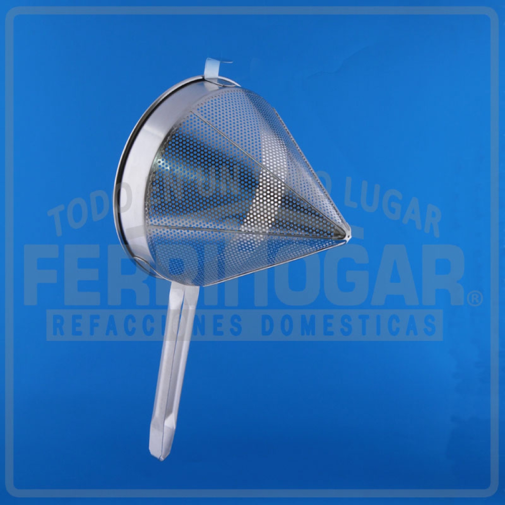 COLADOR CHINO MALLA GRUESA 10 PULGADAS ACERO INOXIDABLE