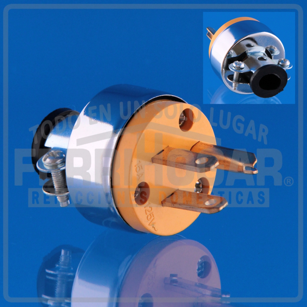 CLAVIJA METALICA ATERRIZADA