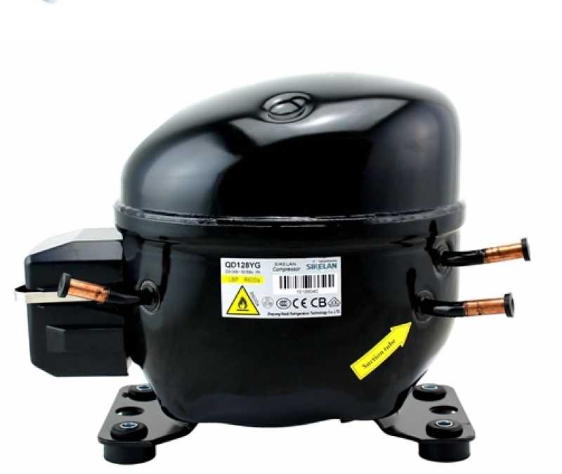 COMPRESOR REFRIGERADOR 1/8 R600A 120V 60Hz