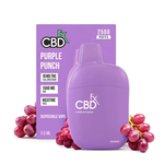 CBDFX VAPE PEN PURPLE PUNCH CBD/D9 1500MG