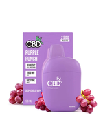 CBDFX VAPE PEN PURPLE PUNCH CBD/D9 1500MG
