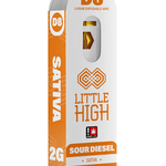 LITTE HIGH DISPOSABLE D8 SOUR DIESEL SATIVA 2G