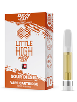 LITTLE HIGH TKO CART HHC/HHC-O/HHC-P SOUR DIESEL SATIVA 1G
