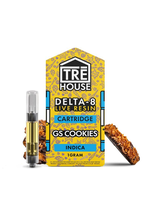 TRE HOUSE CARTRIDGE GS COOKIES (LIVE RESIN/D8)