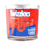 VELA AROMATICA TWIZZLERS STRAWBERRY 14oz